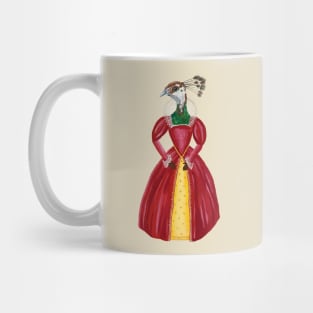 Tudor Peahen Mug